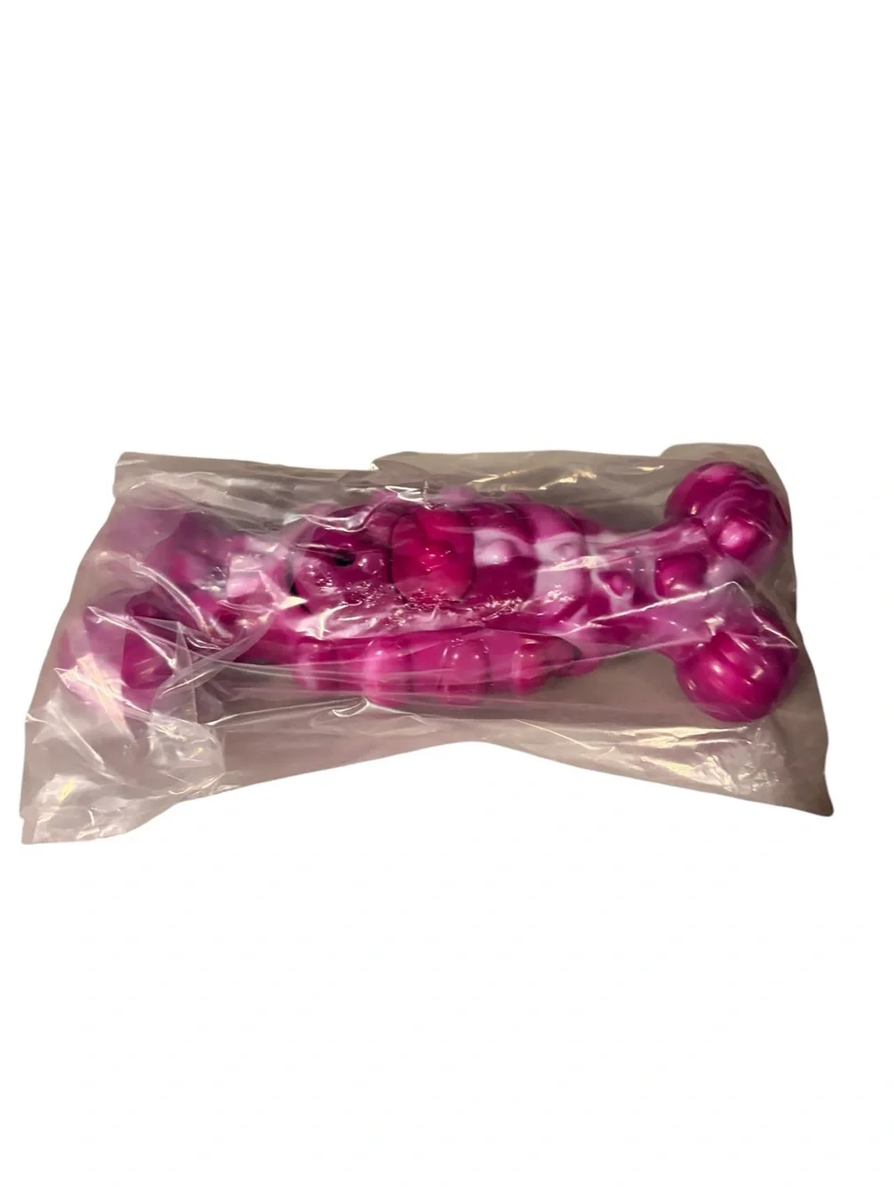 NWT- pink dog toy